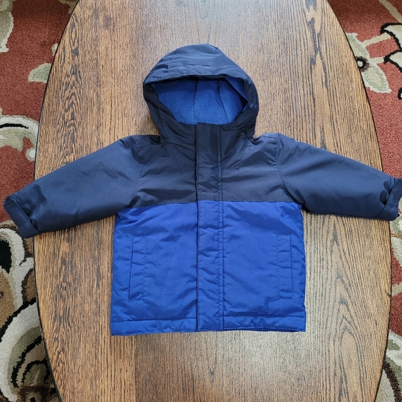 The Children's Place Other - The Children’s Place Blue Colorblock Jacket Size Infant Boy's 12-18 Months